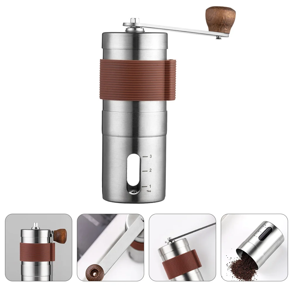 

Ручная кофемолка с регулируемой настройкой, портативная ручная кофемолка