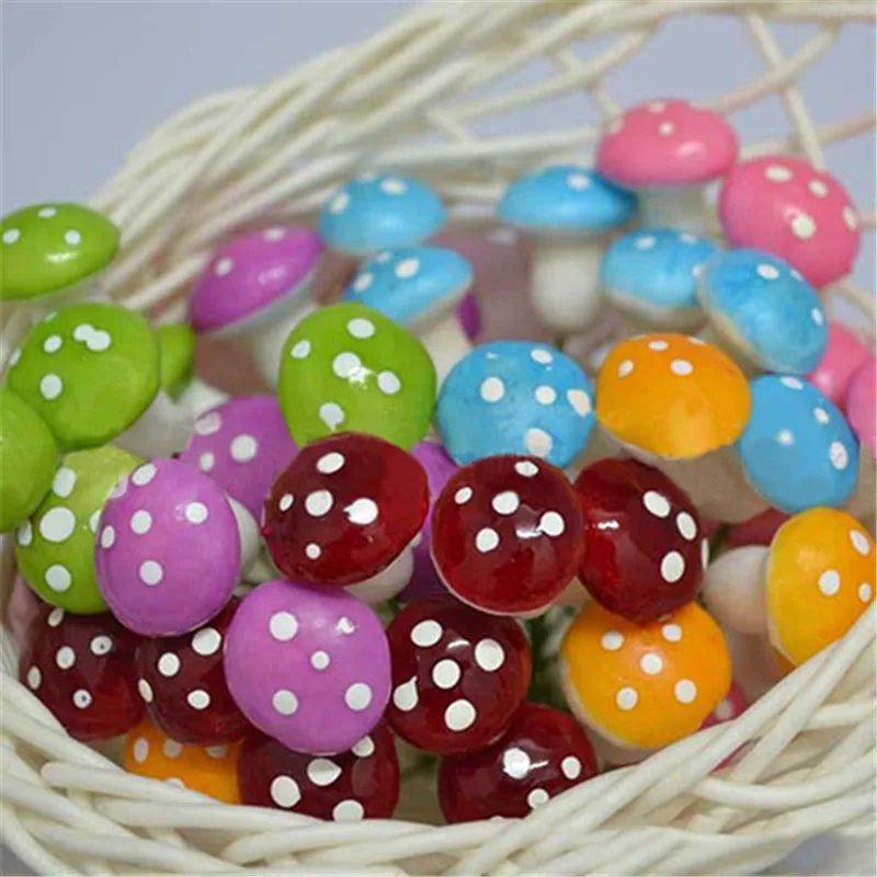 Фото Искусственные грибы для растений 10 шт. fake mushroom decor garden10 pcs Искусственные грибы для растений 10 шт. fake mushroom decor garden10 pcs