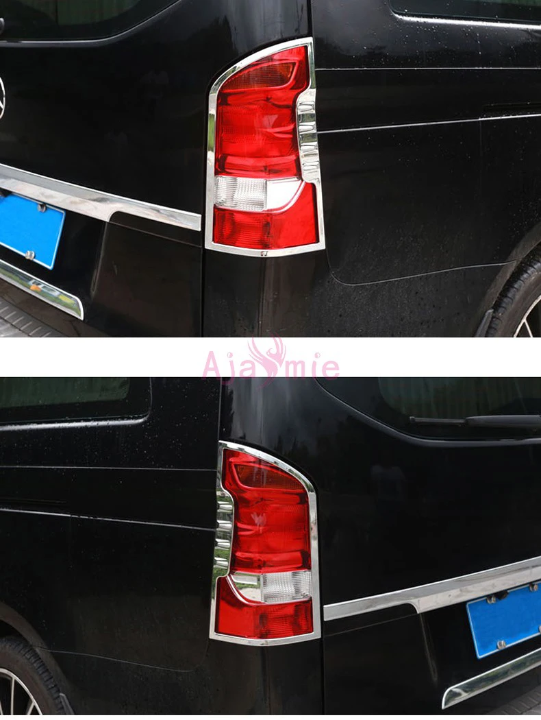 Для Mercedes Benz V class V260 Vito W447 задний светильник крышка панель накладка лампы 2014 2015 2016