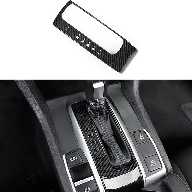 Внутренняя Панель переключения передач из АБС углеволокна отделка панели для Honda