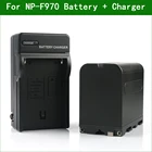 NP-F970 NP F970 батарея для цифровой камеры и Зарядное устройство для Sony HXR-NX3 MVC-CD1000 FD81 FD91 PLM-100 NEX-FS700RH HDR-FX7 HVR-HD1000 Z1
