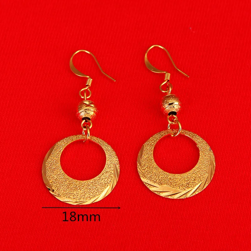 Женские серьги ручной работы золотого цвета в африканском стиле ювелирные