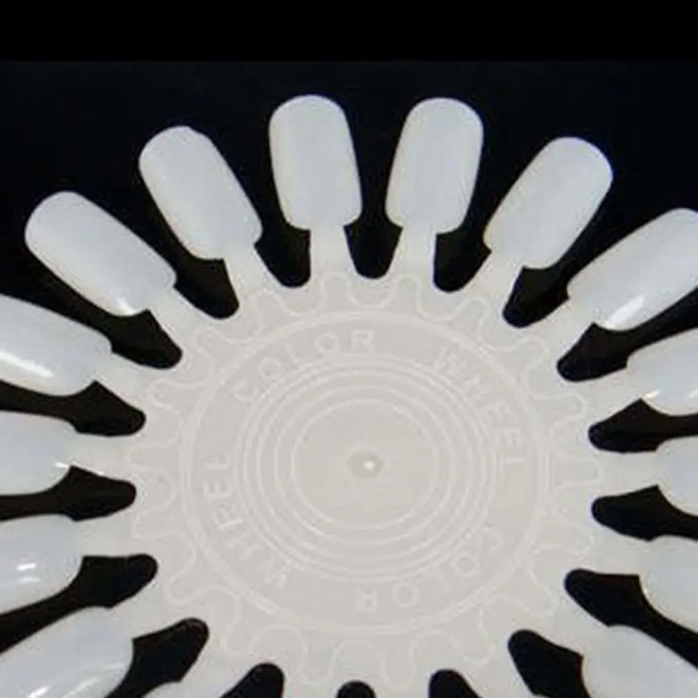 10 шт. Цвет диск для ногтей образцы палитра накладные ногти Типсы Искусство