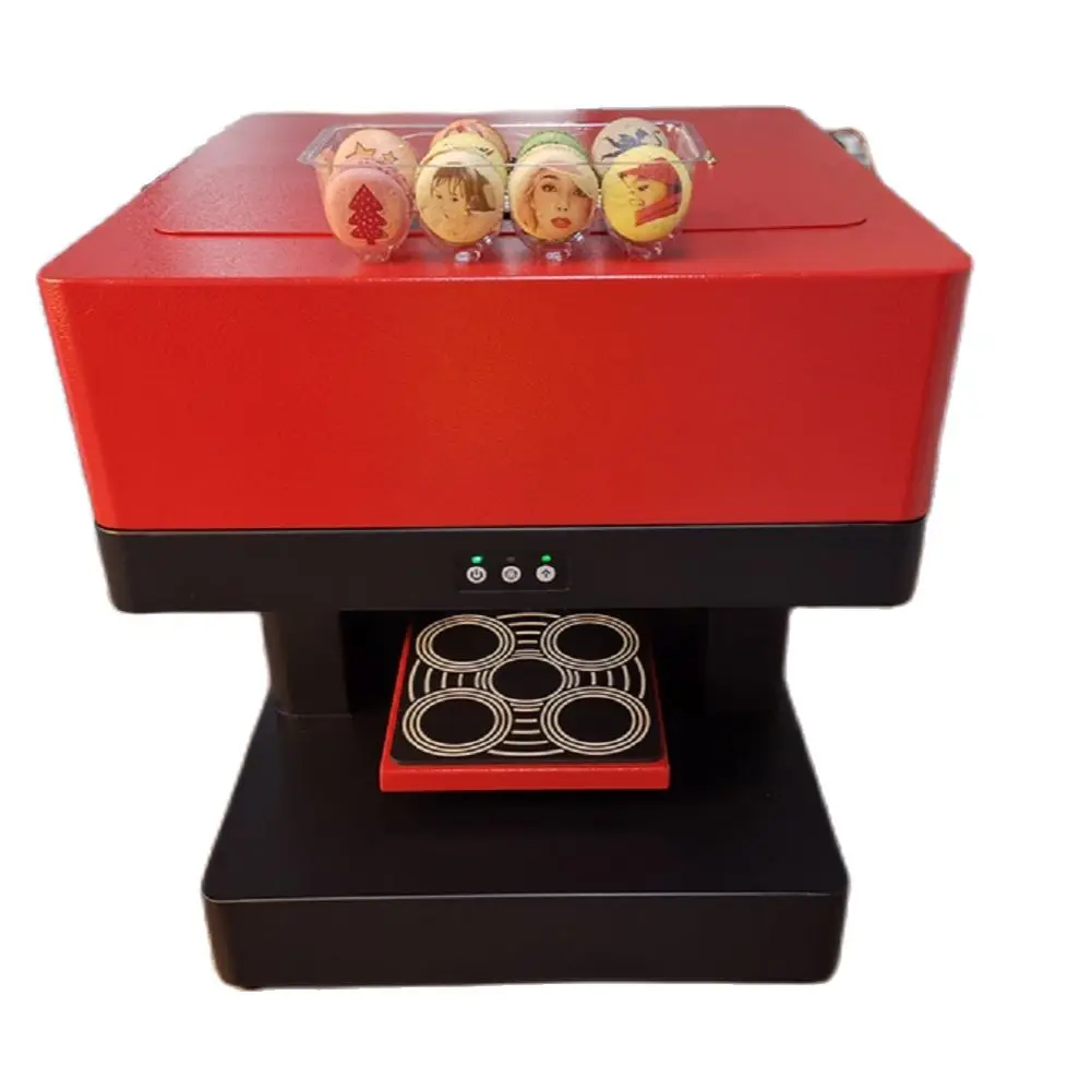 

4 Milk Tea Garland Pastry Cups Coffee Printer with Continuous Ink Supply