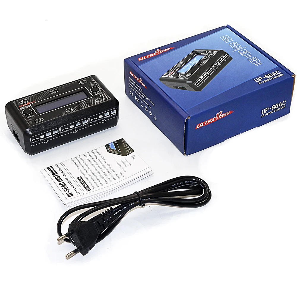 Ультра Мощность UP-S6 UP-S6AC 6x4 35 W 3 7 V 1S Lipo LiHv Батарея Зарядное устройство с микро-MX JST