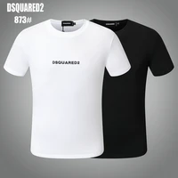 dsquared2 new mens womens printed lettersround neck short sleeve street hip hop pure cotton tee t shirt 873
