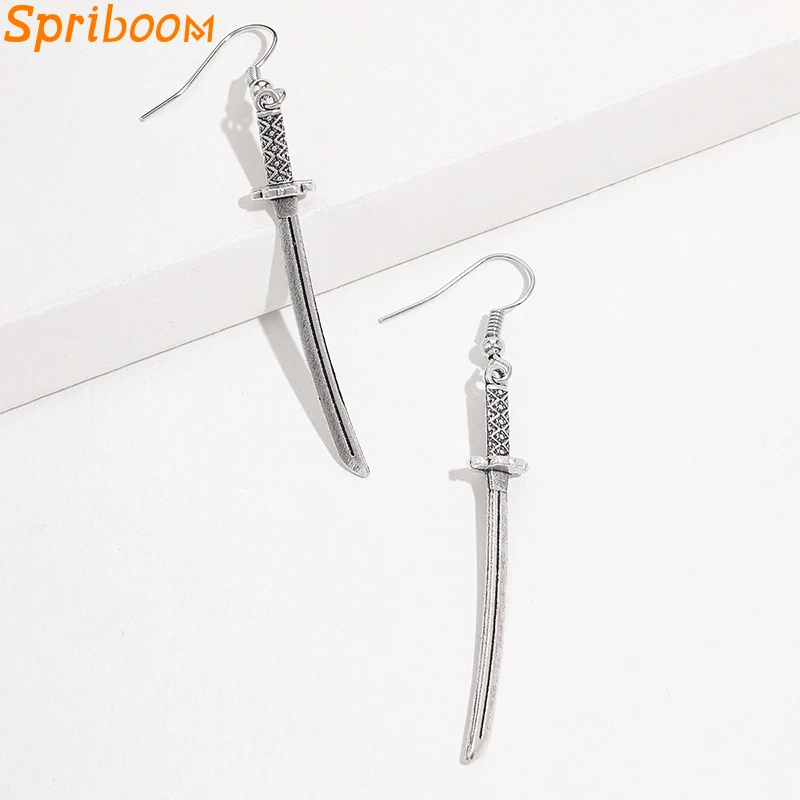 Серьги-подвески в готическом стиле для женщин и мужчин висячие ювелирные