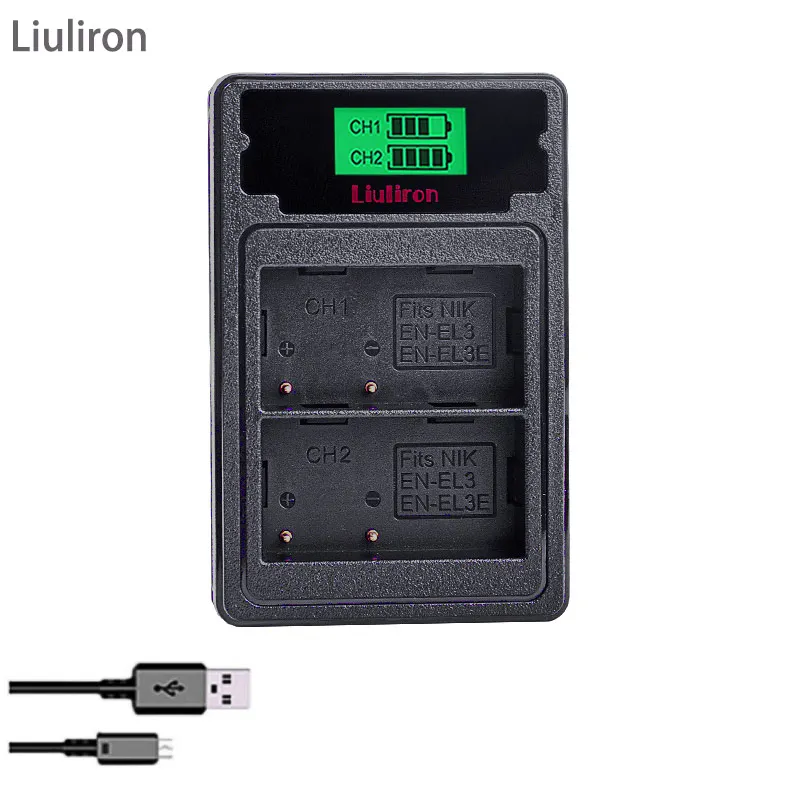 EN-EL3E EN EL3e ENEL3e EL3 EN EL 3E Battery pack For Nikon D300S D300 D100 D200 D700 D70S D70 D80s D80 D90 D50 camera