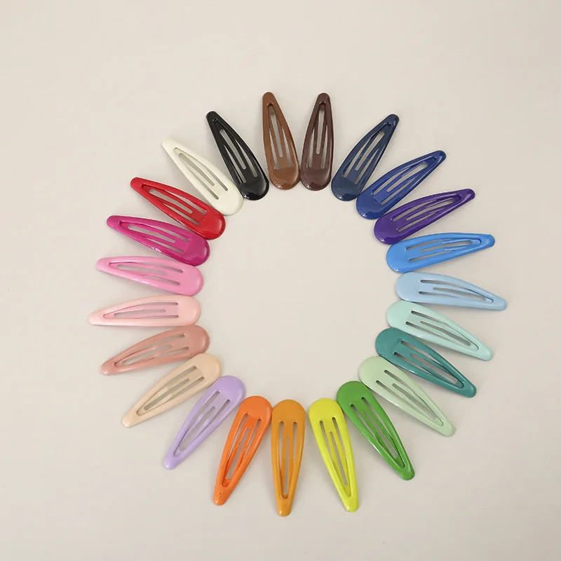 

20Pcs/Lot Candy Color Hairclip Kids Items Hairpin Dripping Korean BB Hair Clip Cute Headdress Nice Gifts Girls Hair Accessories