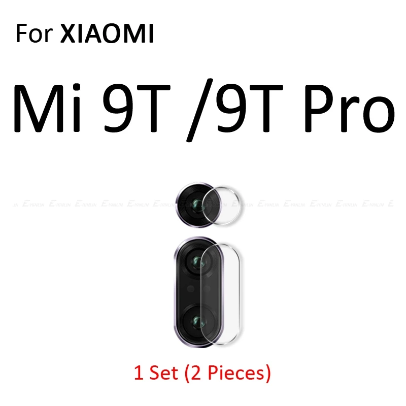 For XiaoMi Mi 9T Задняя Защитная пленка для объектива камеры из закаленного стекла для Xiaomi mi 9T 9 SE 6X A2 Lite A3 Red mi Note 8T 8 7 5 6 Pro PocoPhone F1 - Цвет: For XiaoMi Mi 9T