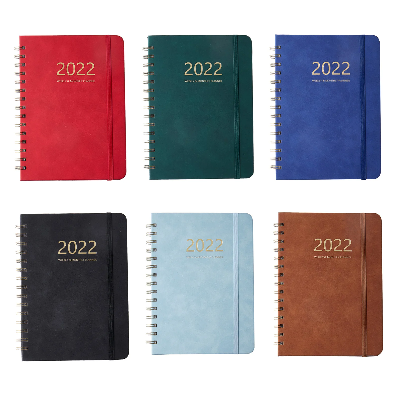 

2022 Agenda Planner Notebook Diary Weekly Planner Goal Habit Schedules Organizer Notebook For School Stationery Officer
