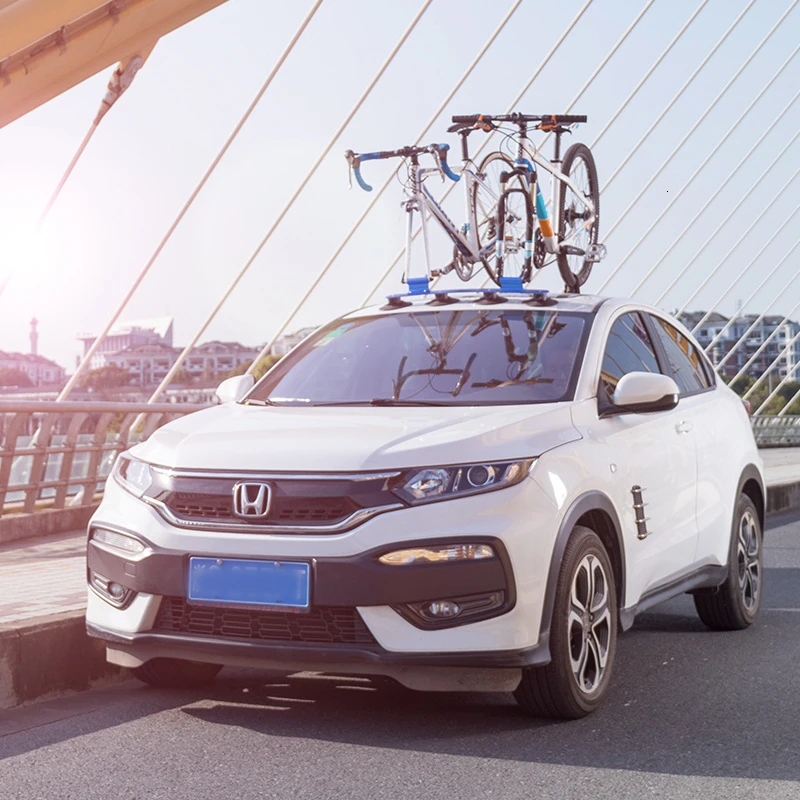Стойка для велосипеда на присоске крыше автомобильная поддержка прочная быстрая