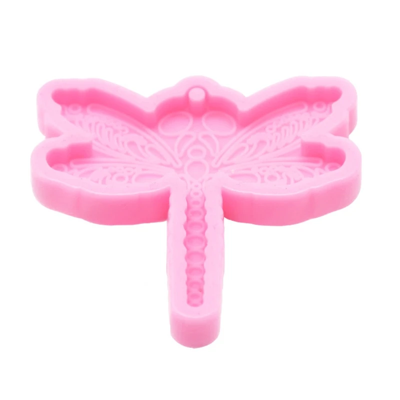 

Dragonfly Keychain Epoxy Resin Mold Key Chain Earrings Pendants Silicone Mould DIY Crafts Jewelry Decorations Casting Tools