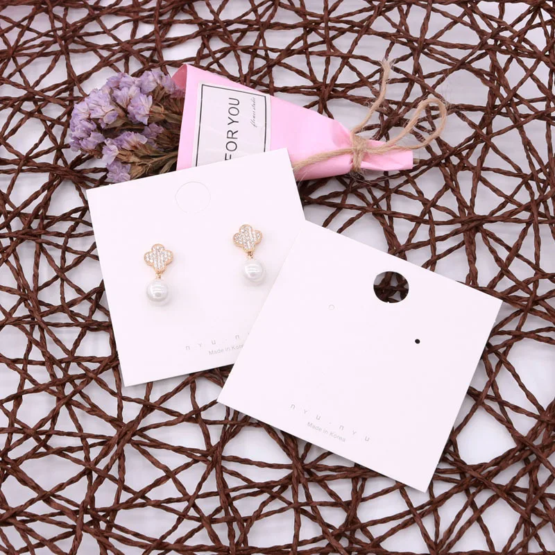 Ювелирная витрина для сережек NYU 8*8 см зажим ушей в Корейском стиле | Украшения и