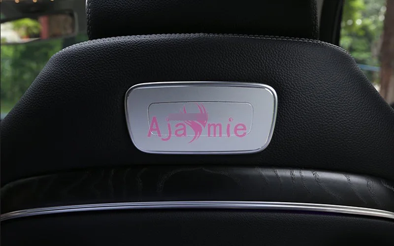 Аксессуары для Mercedes Benz E Class W213 Задняя эмблема на сиденье наклейка алюминиевый сплав автомобильный Стайлинг