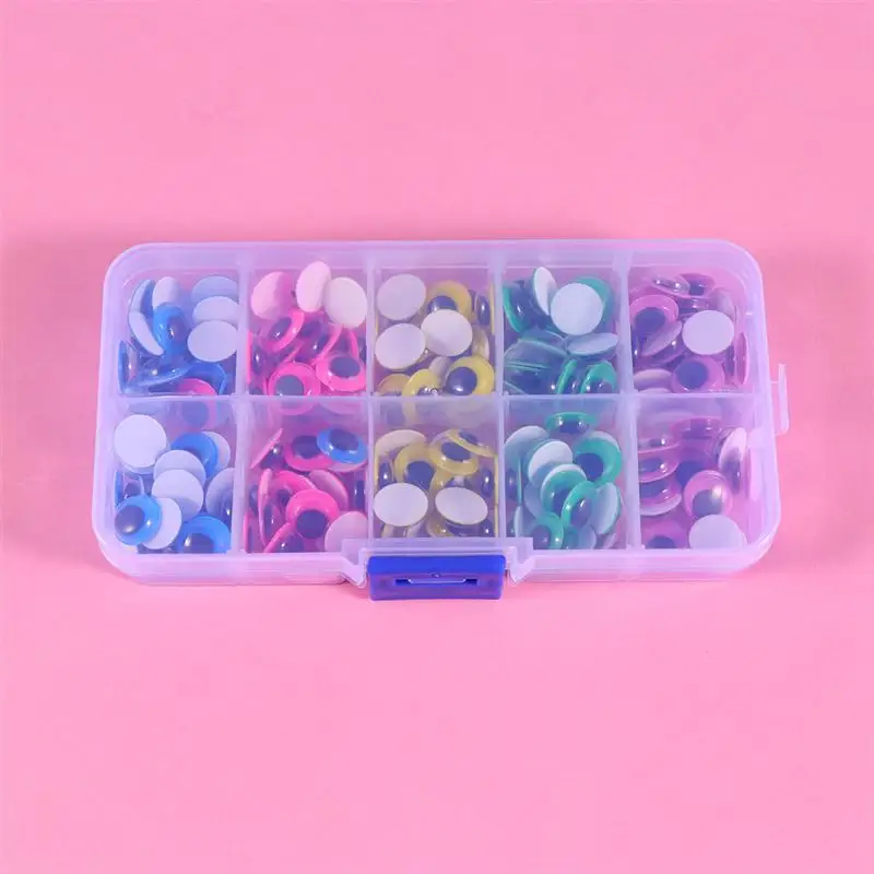 200 шт. подвижные игрушечные глаза с ящиком для хранения | Игрушки и хобби