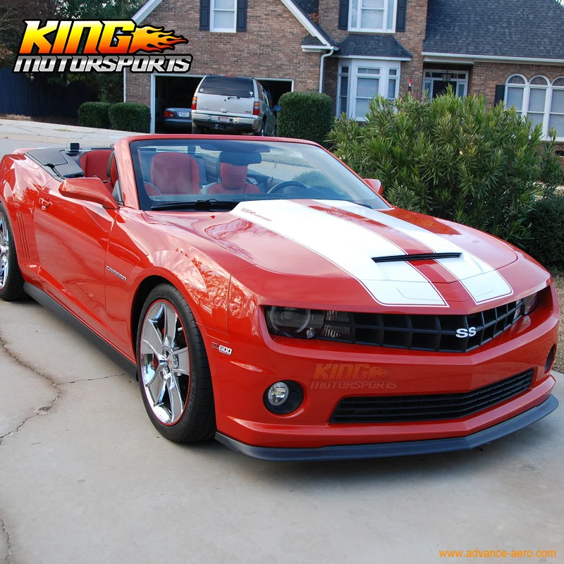 Подходит для 10-13 Chevrolet Camaro V8 ПУ передний бампер губ ZL1 стиль PU Global БЕСПЛАТНАЯ