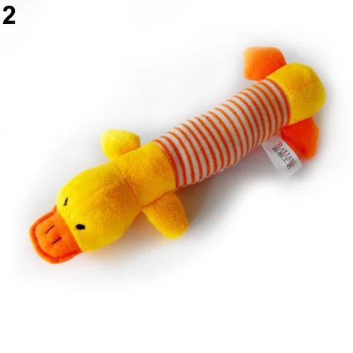 Hot Sale Cute Dog Toy Pet Puppy Plush Sound Chew Squeaker Squeaky Pig Elephant Duck Toys Products | Дом и сад