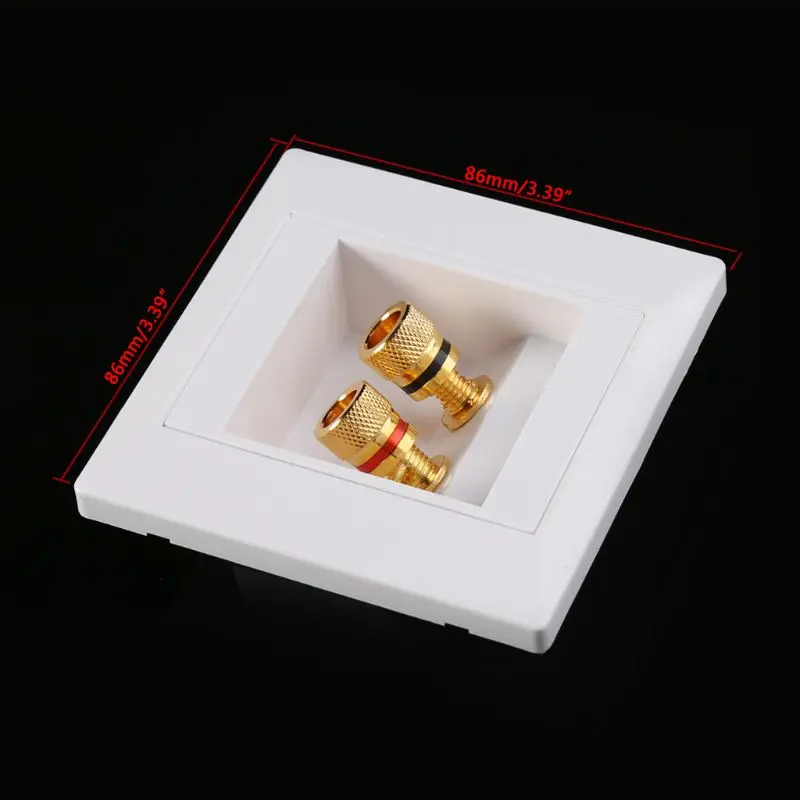 

Wall Socket Video Panel Speaker Junction Box Power Outlet Y4UE