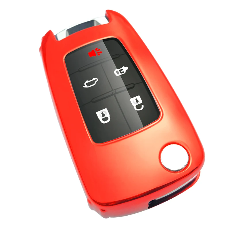 

New TPU Cover Car Remote Key Case For Buick Excelle Larcosse Encore GL8 Regal Protector Auto Replacement Accessories