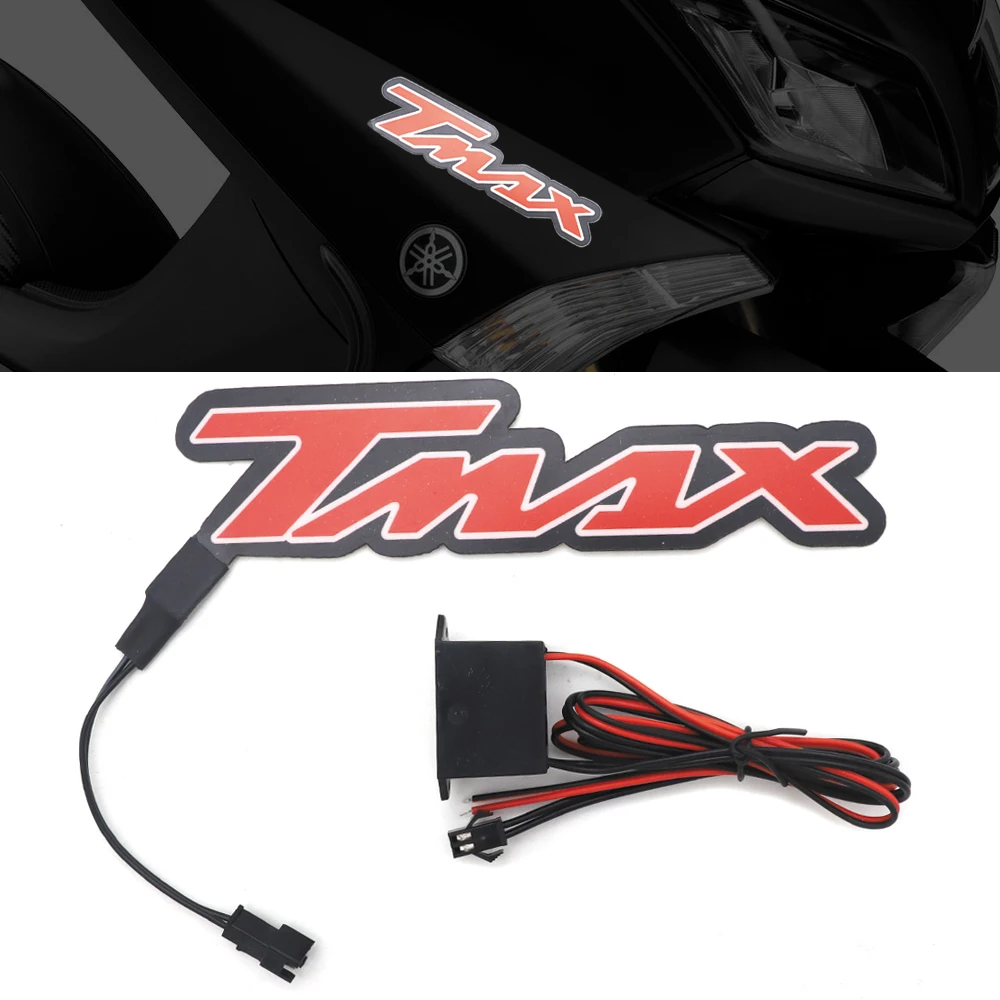 Для yamaha TMAX 530 500 T MAX наклейка на мотоцикл с логотипом EL light значок TMAX|Наклейки и