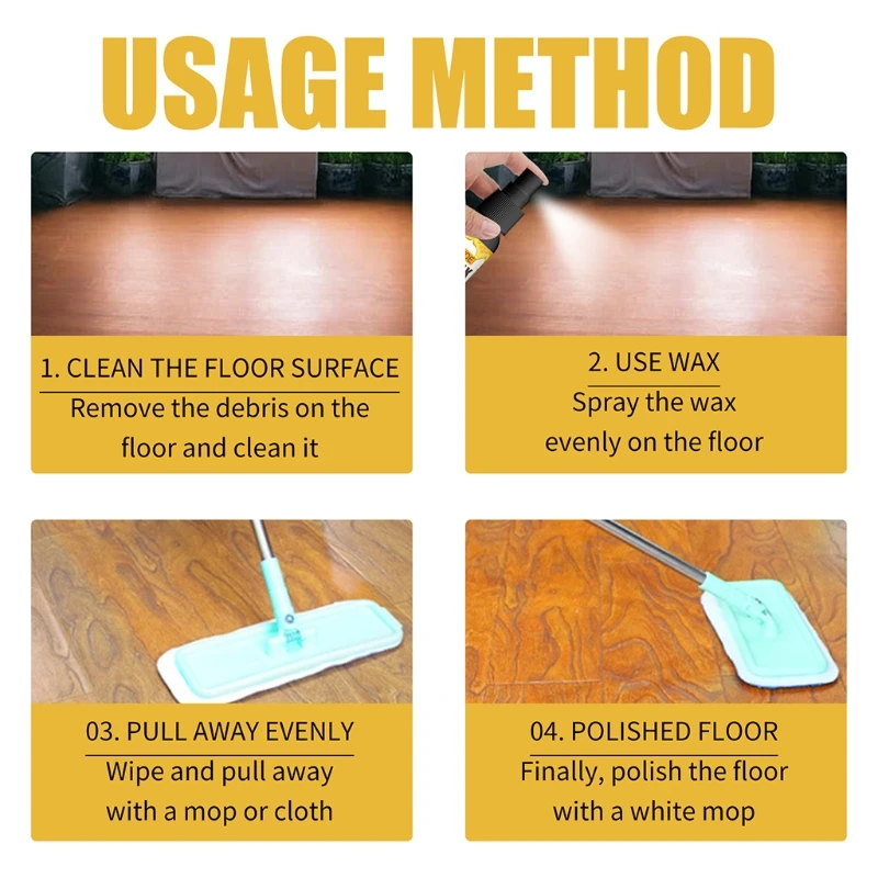 

Multipurpose Beeswax Furniture Care Beewax Spray Wood Oil Wax Cleaner and Polish