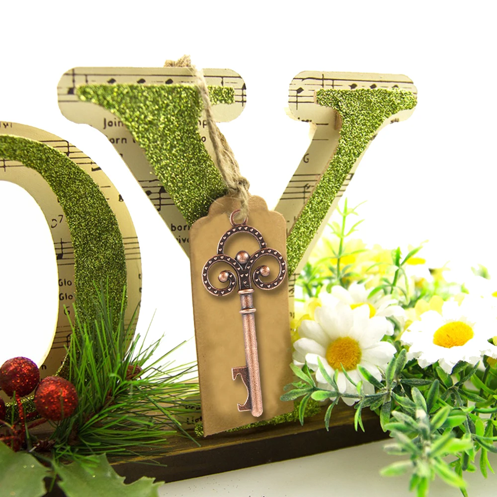 50 шт металлический брелок открывалка для бутылок ключей в виде бокала вина