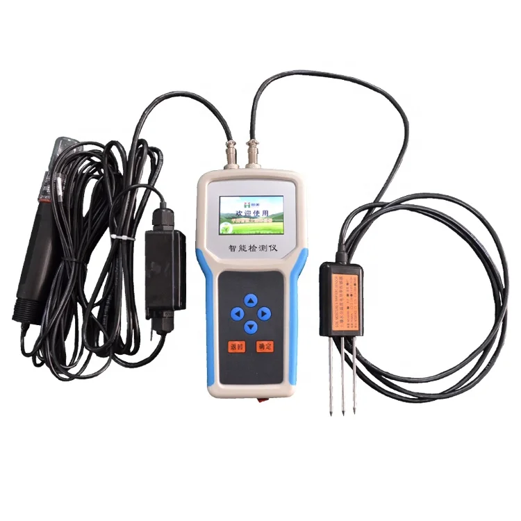 

High Quality Soil moisture temperature and salt speed tester Digital Soil three parameter measuring instrument