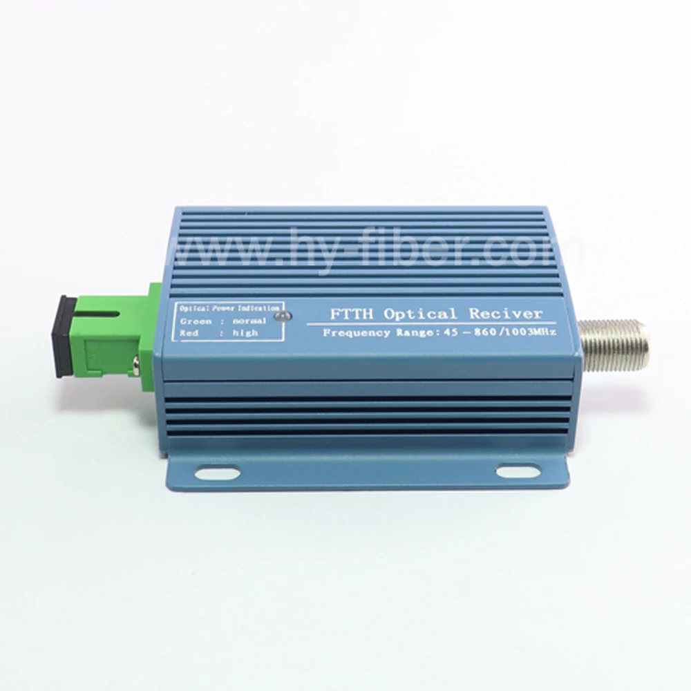 FTTH оптический приемник триплексор Minimode CATV оптический узел один РЧ порт HY-21-R33A