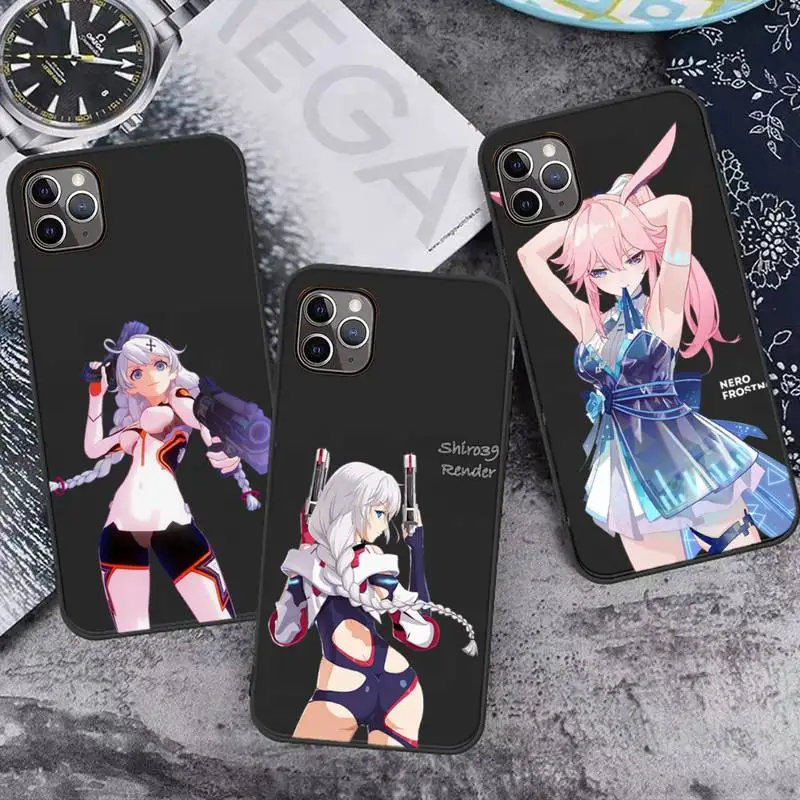 

Hot game Honkai Impact 3rd Phone Case for iPhone 7 8 11 12 Pro X XS XR Samsung A S 6 7 9 10 51 70 mobile bags
