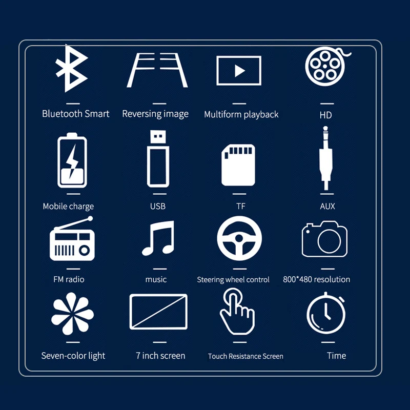 Автомобильный радиоаппарат 2 DIN Dual-ingot Android для Ford/Focus/S-Max/Mondeo 9/GalaxyC-Max USB GPS F7800B емкостной сенсорный экран 7 дюймов MP5