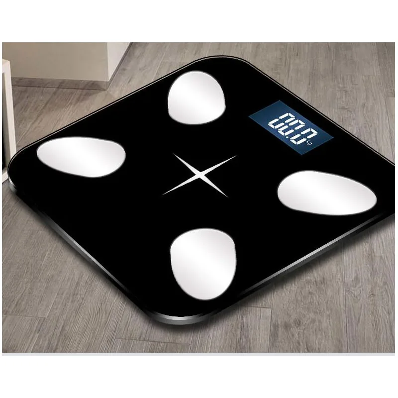 Bluetooth приложение умные весы для тела жировой воды здоровья мышц электронные BMI