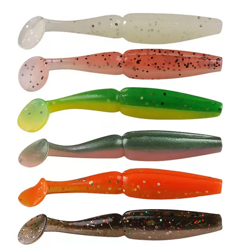 10 шт., приманки для рыбалки, мягкие приманки, 7 см, 3,4 г, Pesca Leurre, Souple, для ловли карпа, для морской рыбалки, для троллинга, кренкбейт, джиг, крючки для Червяков, наживка