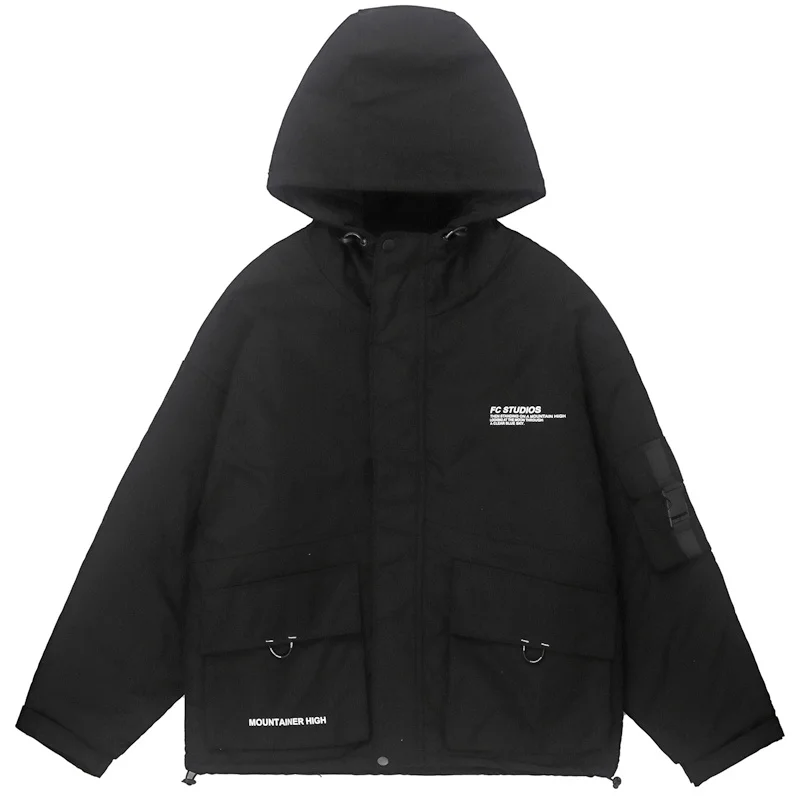 Woman Winter Jacket Loose Warm Parka Stand Collar Cotton Padded Coat Female Short Student Solid Padded Clothing Lady Outwear