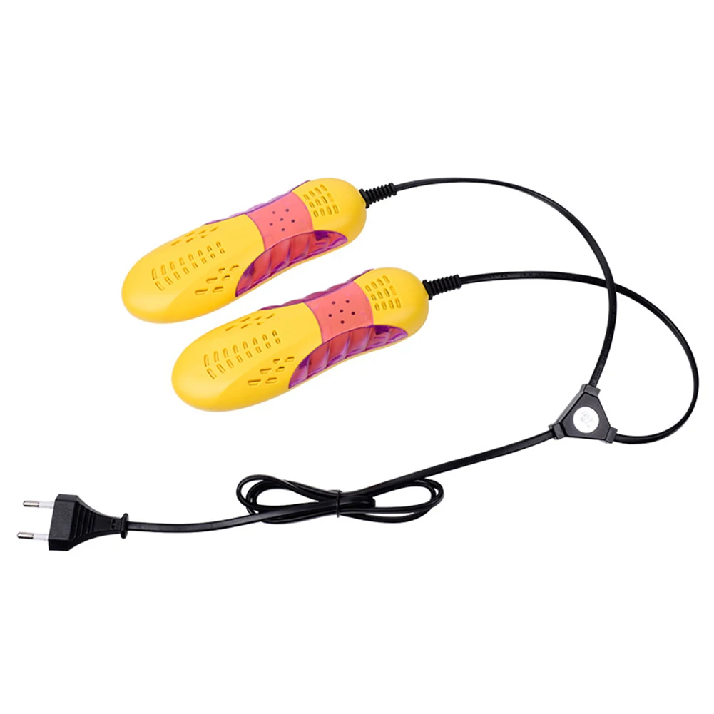 

Daily Folding Multifunction Plug Race Car Shape Shoe Dryer Winter Heat Home Odor Deodorant Boot Dehumidify Voilet Light Portable