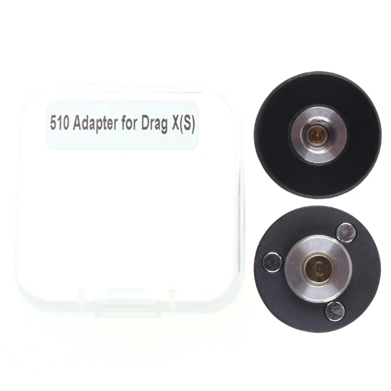 

510 Adapter for Drag X for Drag S Vape Pod Kit Magnetic Connector Brass for RDA RTA Ecig Accessories
