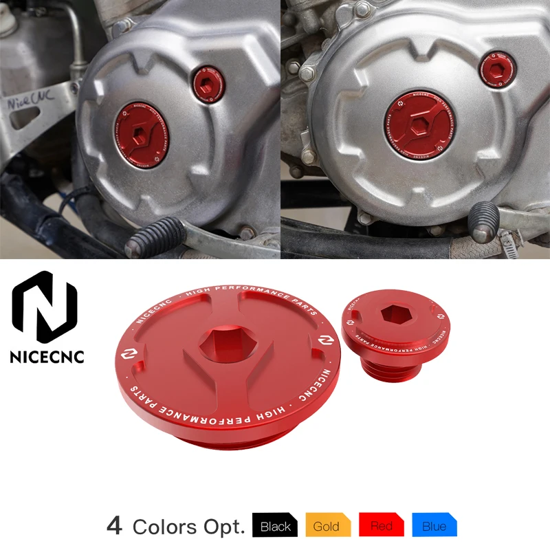 NICECNC ATV Engine Cover Cap Plug Kit For YAMAHA Raptor 700 2012–2022 700R 2013–2022 YFZ450R 2009–2022 YFZ450X 2010–2011
