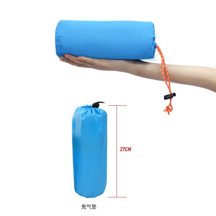 

Outdoor Camping Inflatable Air Mattress Waterproof Blow Up Airbed Cushioned Beach Mat for Hiking Travel & Outdoor Activities