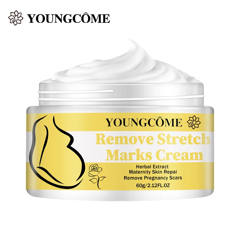 

YOUNGCOME 60g Stretch Mark Removal Cream Remove Body Wrinkles Restore Elasticity Firming Skin Hydrating Body Care