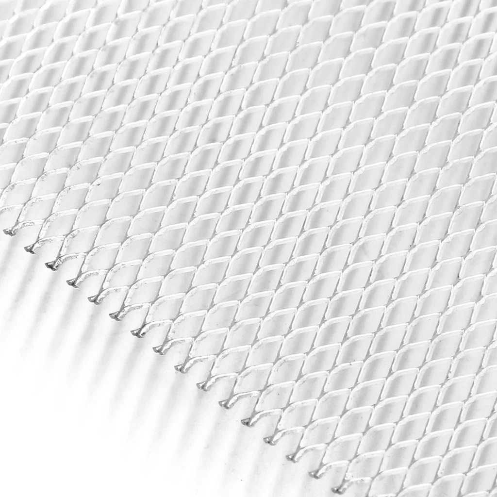 Автомобиль Черный тон Алюминиевый сплав 3x6 мм ромбовидная решетка сетки лист