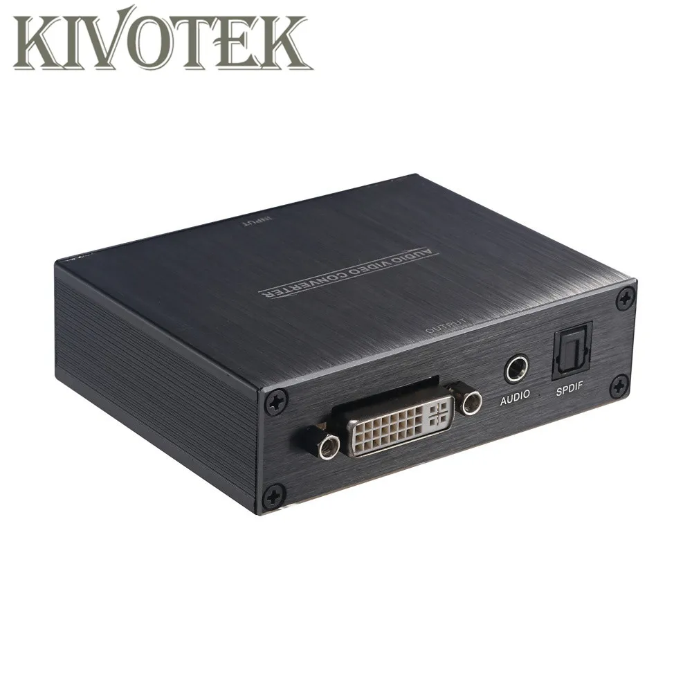 1080P HDMI DVI + аудио адаптер Spdif преобразователь разъем HDMI2DVI EU/US/UK источник питания для