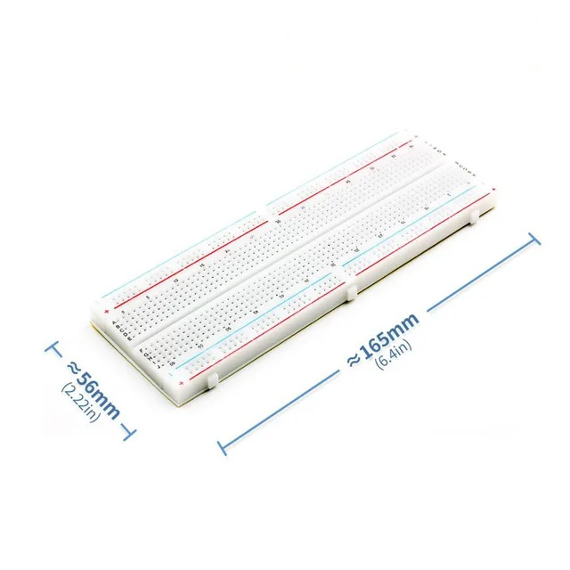 MB 102 новая макетная плата 830 точек без Solderless PCB хлебная доска MB102 тестирование