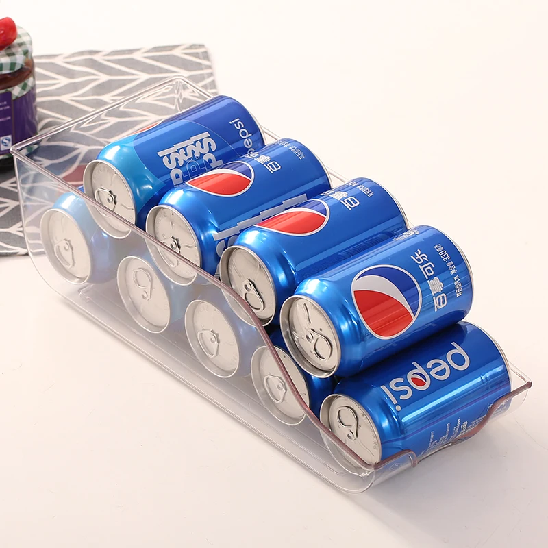 AMINNO Пиво Поп может Контейнер Организатор Box Прочный пластиковый холодильник для