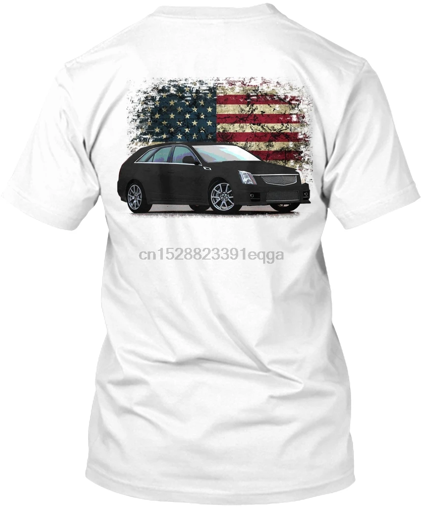 Мужская футболка CTS V wagon США черная женская футболка|Мужские футболки| |