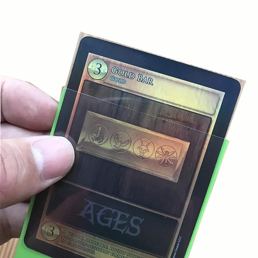 100 шт./лот красные матовые защитные карты MGT для TCG чехол игровых карт рукава