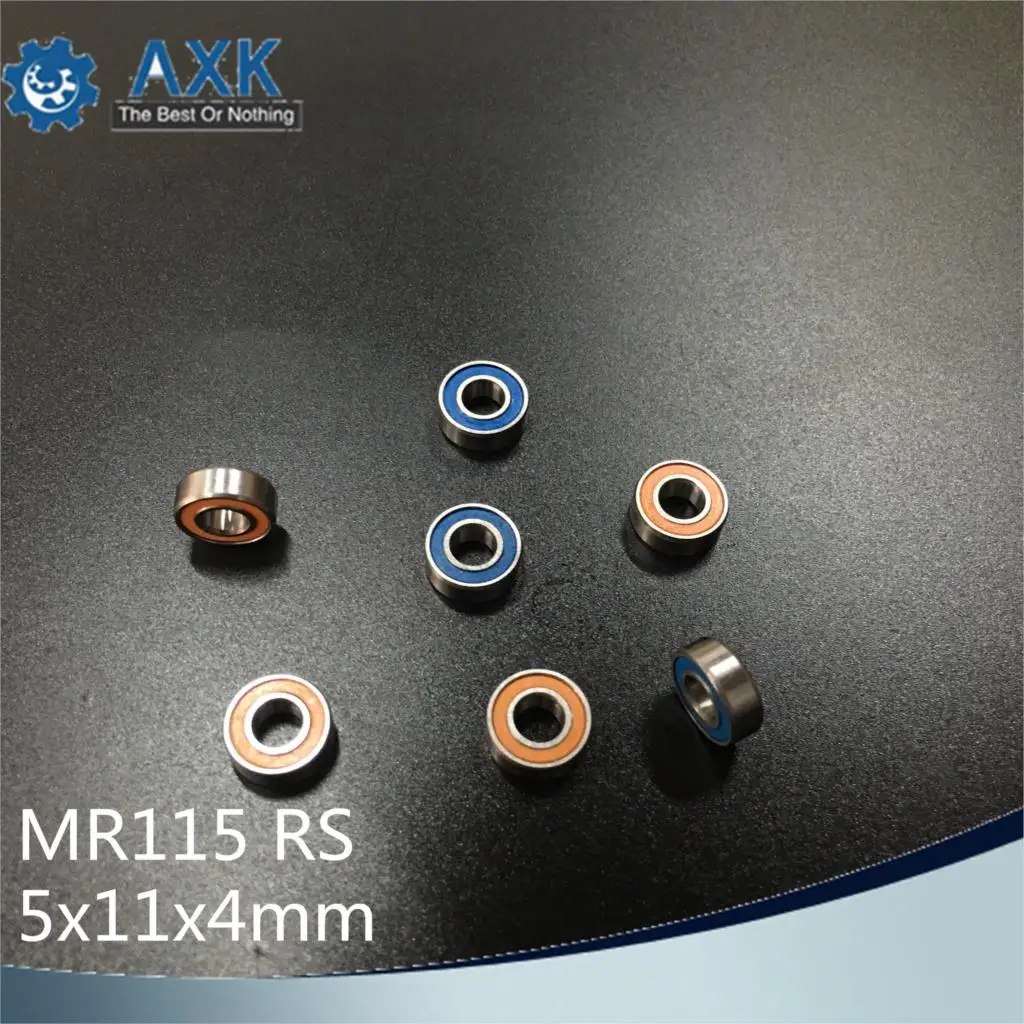 MR115RS подшипник 10 шт 5x11x4 мм ABEC 7 хобби электрический RC автомобиль грузовик MR115 RS 2RS