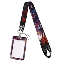 jf1294 the killer horror lanyard cool print lanyards strap phone holder neck straps hanging ropes fashion buttons accessories