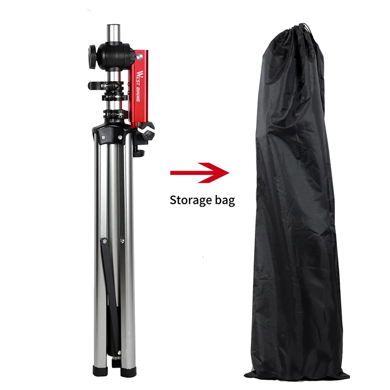 

WEST BIKING Bike Repair Stand Professional Parking Racks Adjustable Fold Bicycle Repair Tools Aluminum Alloy Bike Display Stand