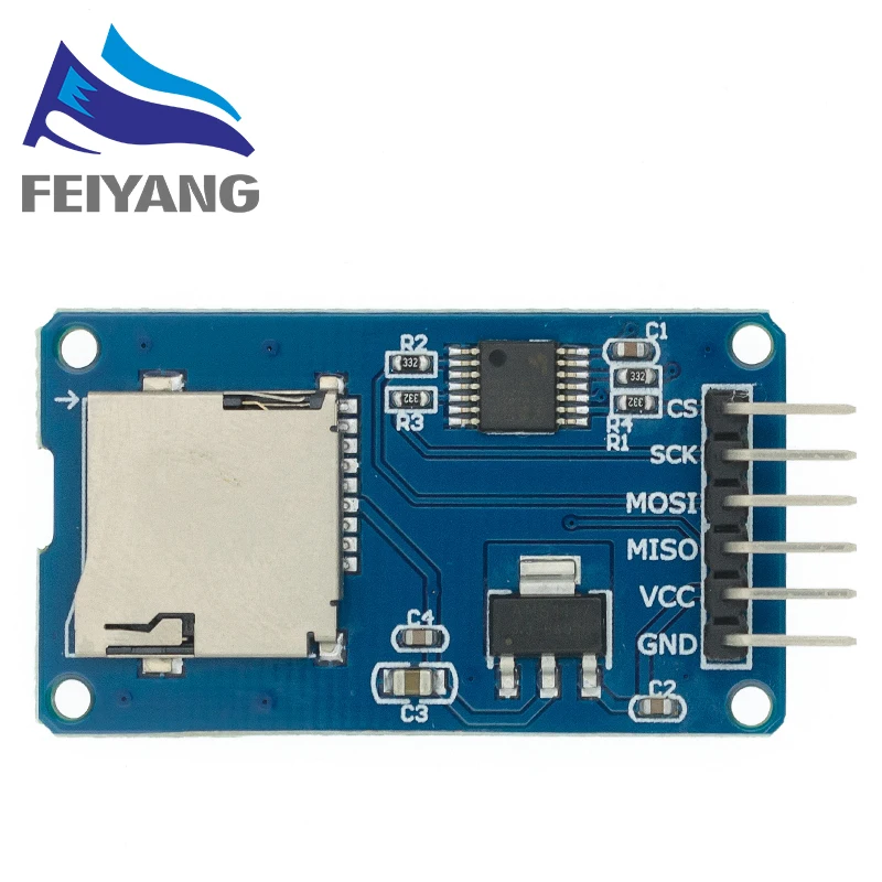 10 шт. SAMIORE Micro SD плата расширения памяти TF карты защитный модуль SPI для Arduino