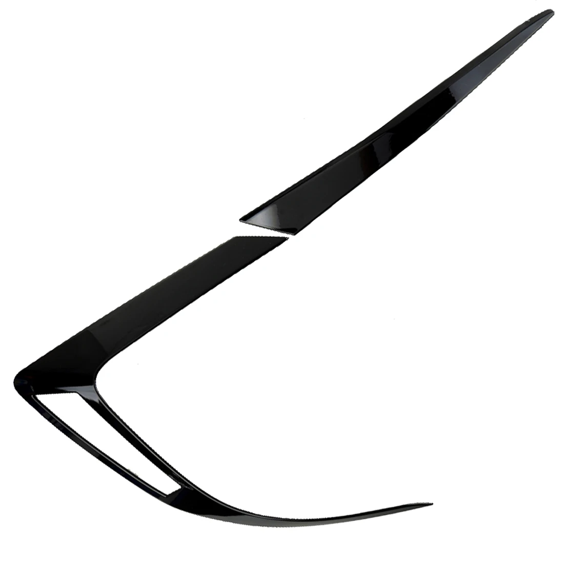 4 шт./компл. глянцевая черная задсветильник фара обшивка ABS подходит для Honda Civic 10